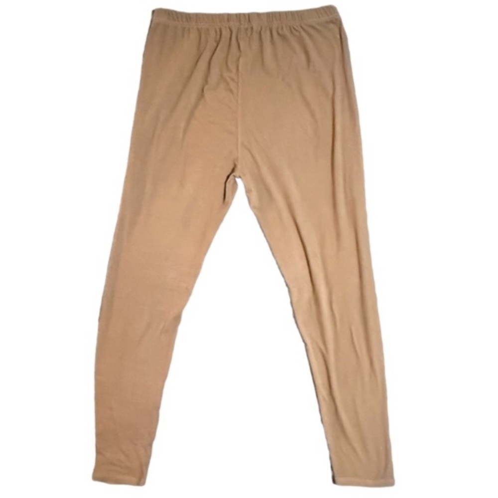 ✨ Butter Soft Plus Size Leggings 3X | Pink, Brown, Mint | Cozy Lounge - Picture 6 of 9